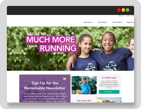 Girls On The Run website